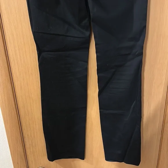 D&G Dolce Gabbana Women’s Straight Mid Rise Pants Black Size 28 - Picture 9 of 13